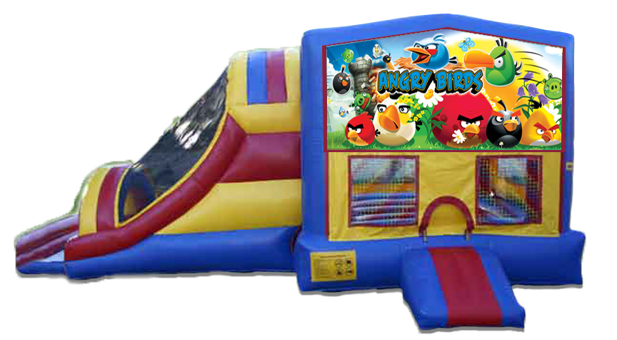 Angry Birds 4 in 1 Jumbo Dual Lane Connect